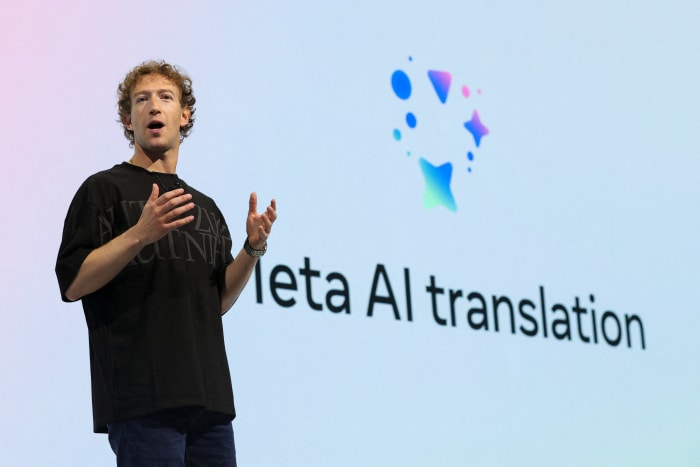 Mark Zuckerberg's AI Vision Makes Metaverse a Slightly Easier Sell - WSJ